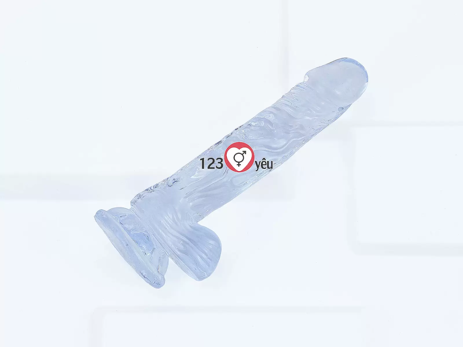 Dương vật giả có đế trong suốt