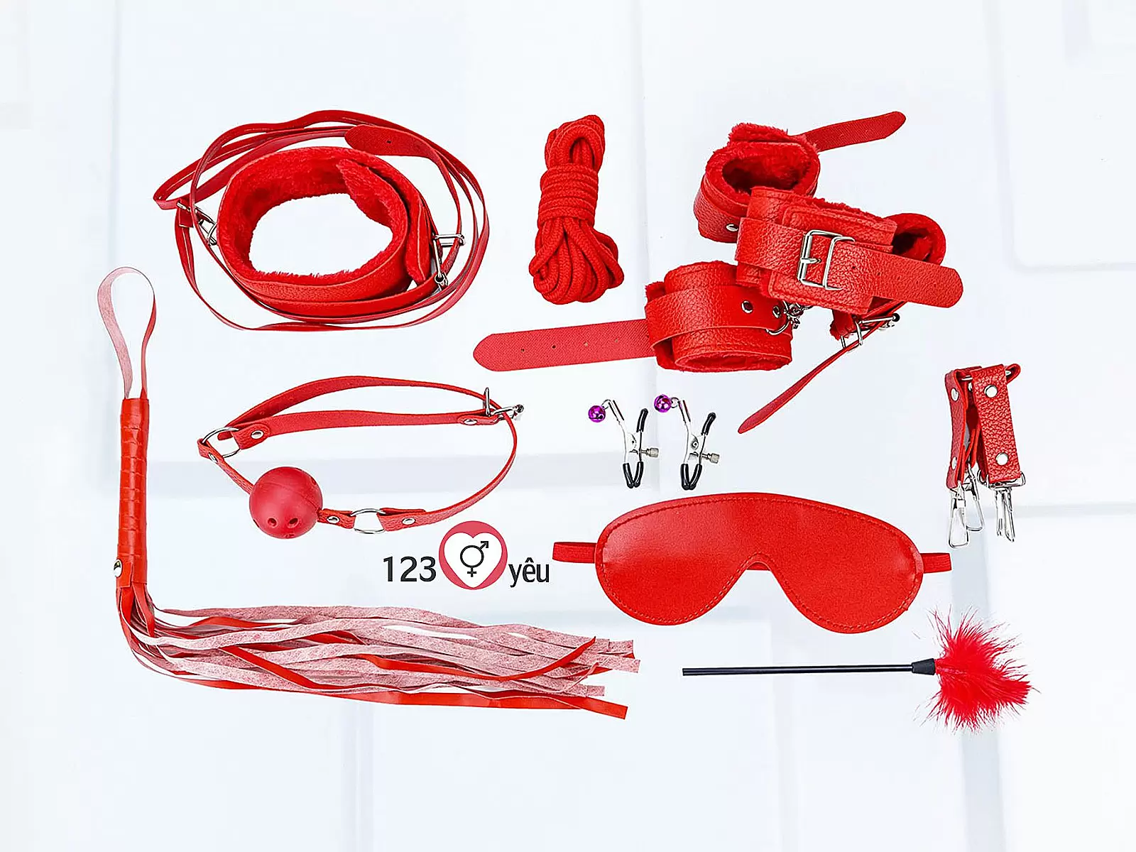 Bộ đồ chơi bạo dâm 10 món gợi cảm tăng sự kích thích và gắn kết cảm xúc