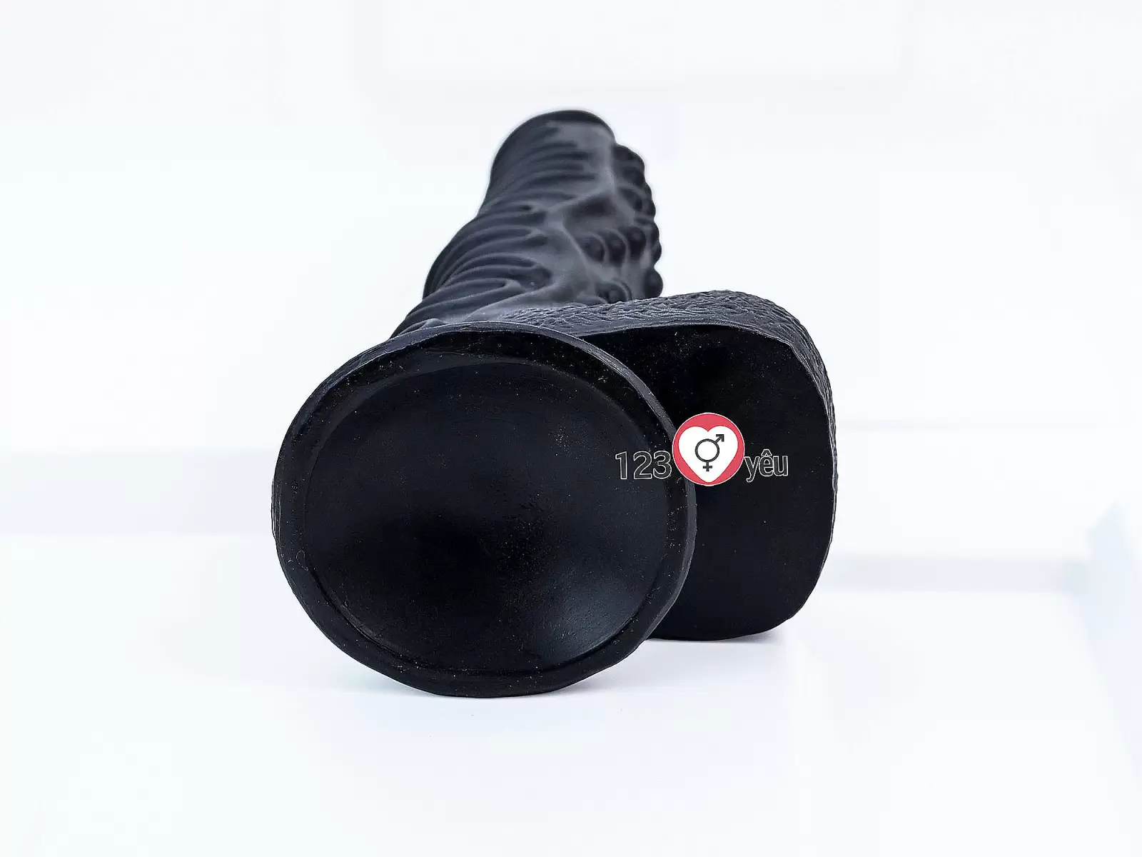 Dương vật giả có đế siêu khủng 10 inch màu Đen