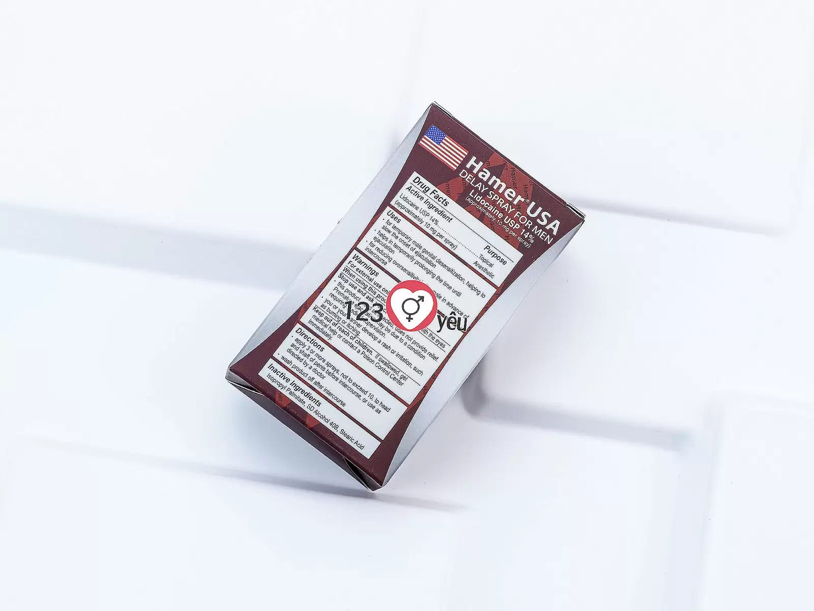 Chai xịt Hamer USA kéo dài thời gian quan hệ cho nam