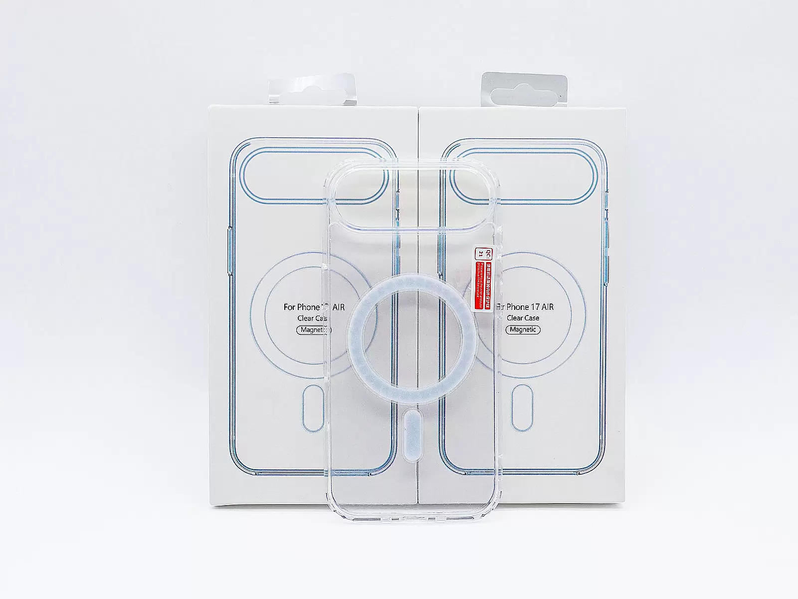 Ốp lưng Clear Case Magnetic trong suốt dành cho iPhone 17 Air