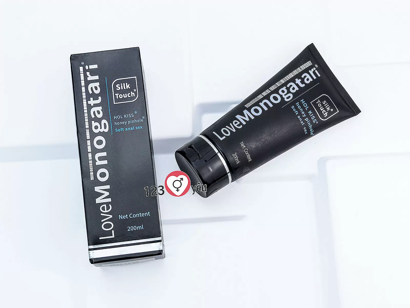Gel bôi trơn âm đạo, hậu môn Love Monogatari Silk Touch 200ml