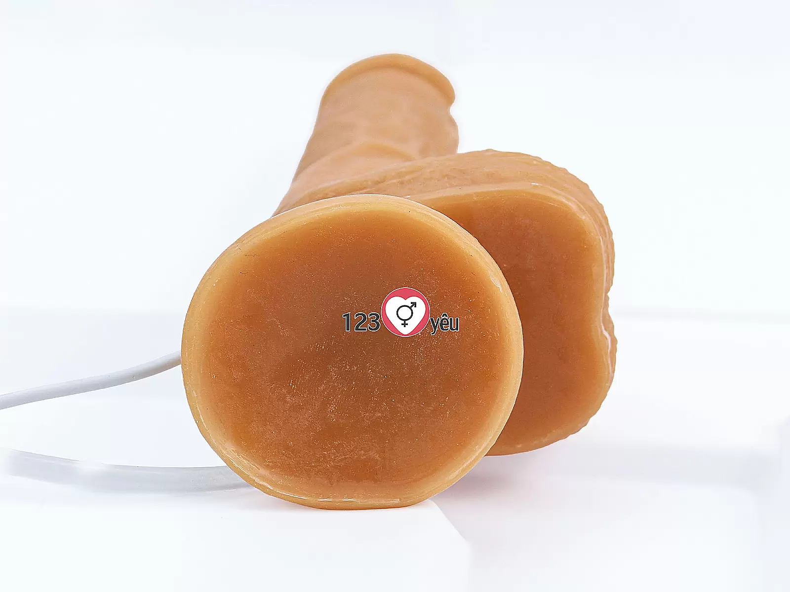 Dương vật giả có đế silicon Dildo rung xuất tinh