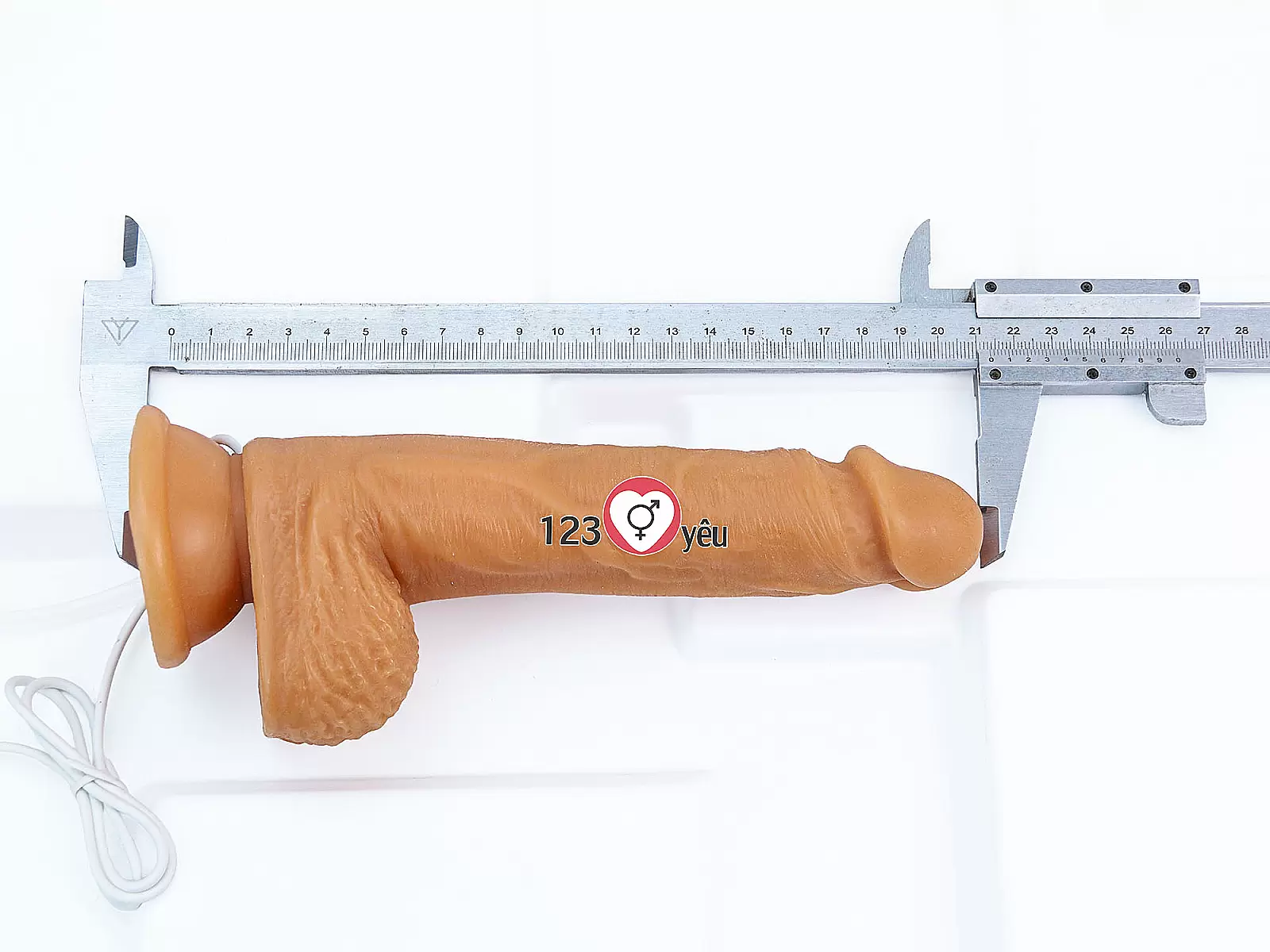 Dương vật giả có đế silicon Dildo rung xuất tinh