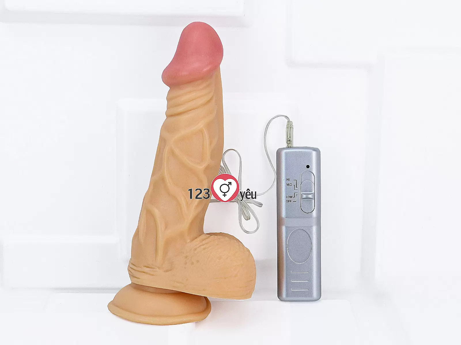 Dương vật giả cao cấp có đế Lovetoy 9inch hàng khủng rung mạnh
