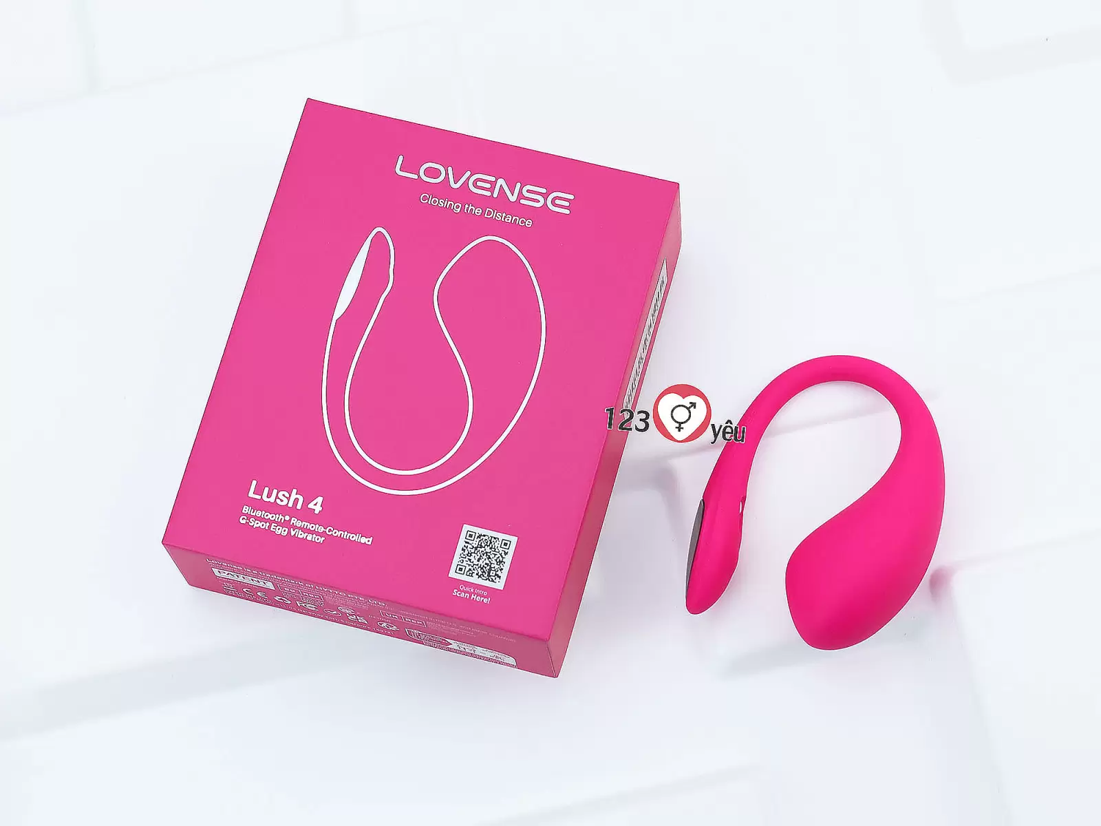 Máy mát xa trứng rung Lovense Lush 4 cao cấp dùng cho live