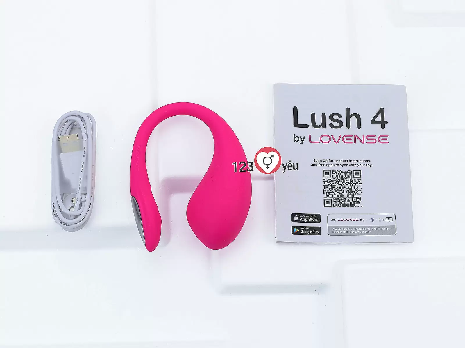 Máy mát xa trứng rung Lovense Lush 4 cao cấp dùng cho live