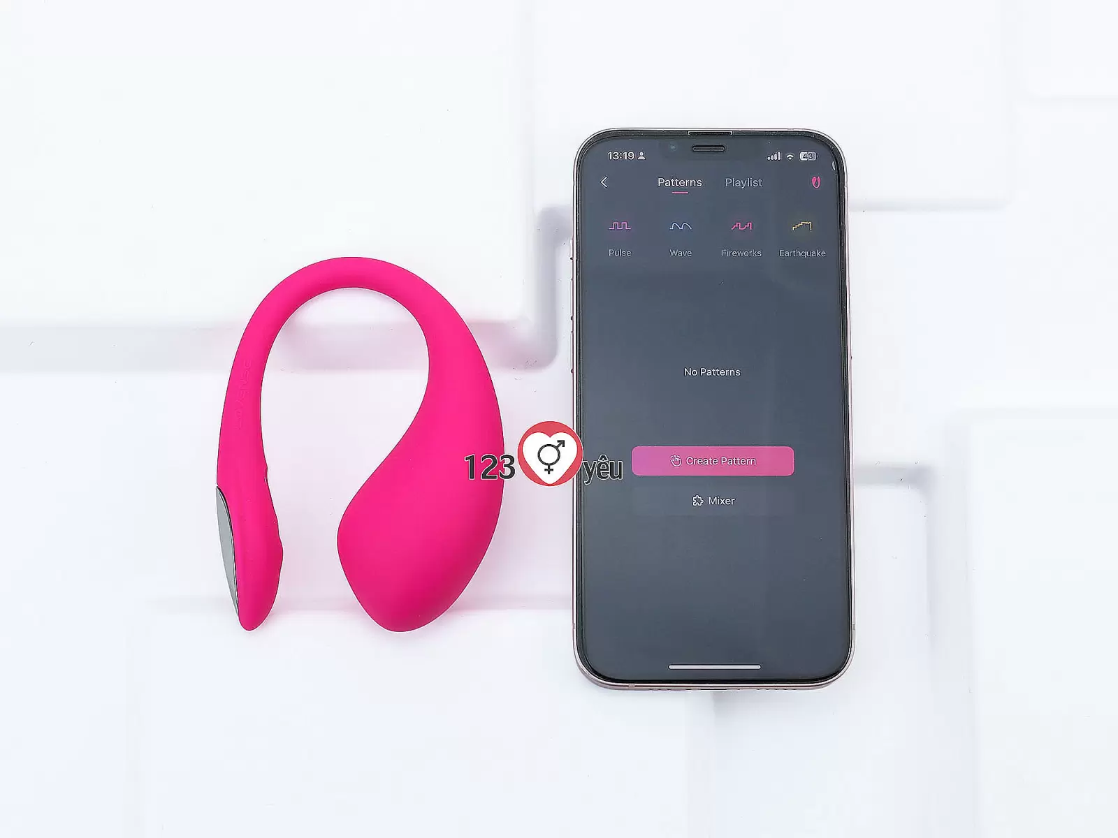 Máy mát xa trứng rung Lovense Lush 4 cao cấp dùng cho live