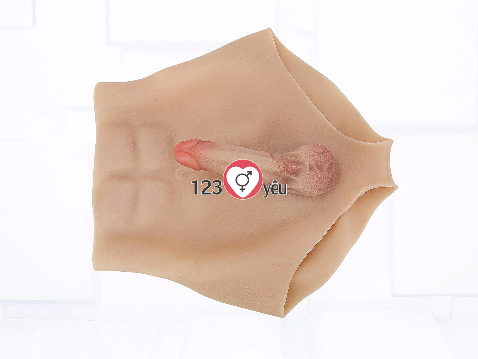 Quần dương vật giả size nhỏ đặc ruột siêu mềm có múi