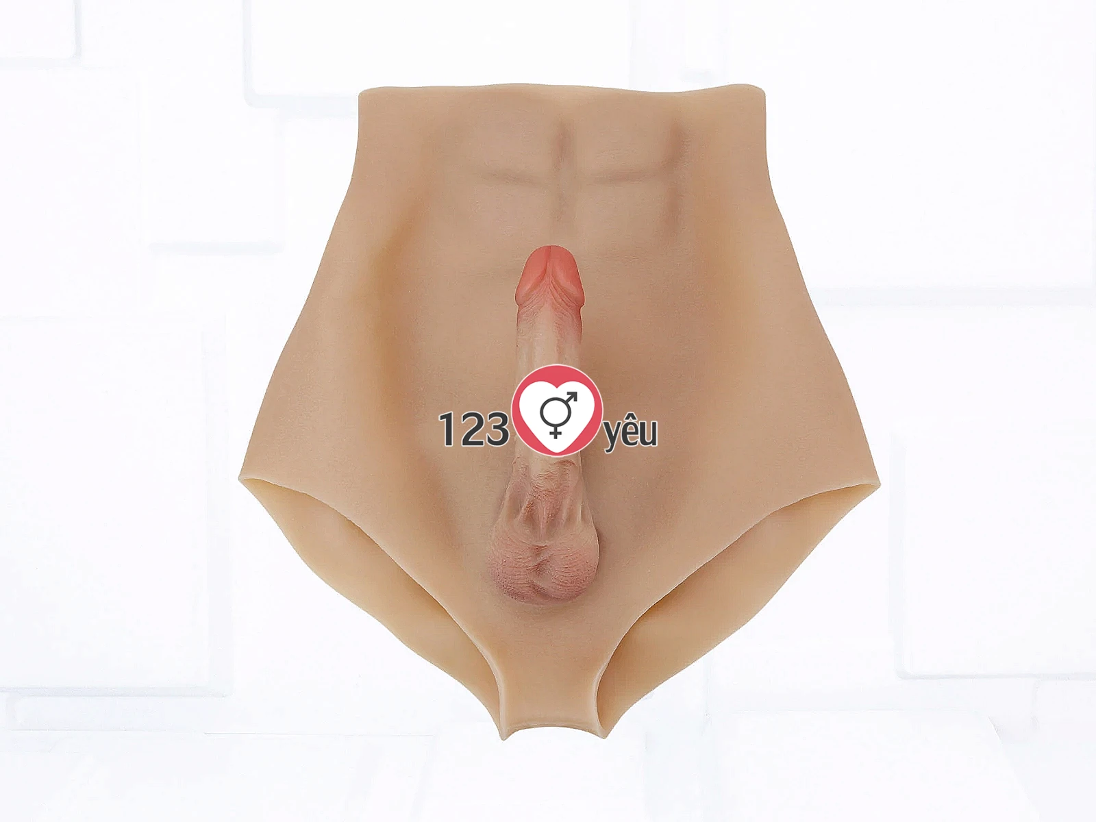 Quần dương vật giả size nhỏ đặc ruột siêu mềm có múi