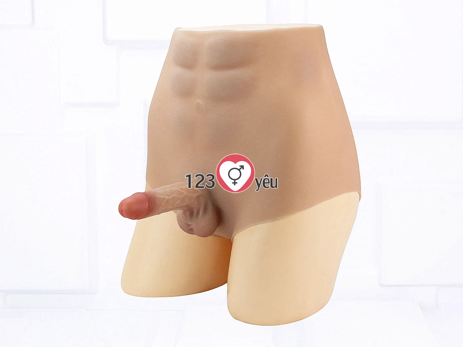 Quần dương vật giả size nhỏ đặc ruột siêu mềm có múi