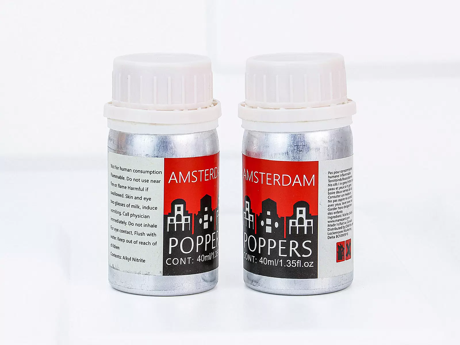 Chai hít khô Amsterdam tăng cảm giác phấn khích