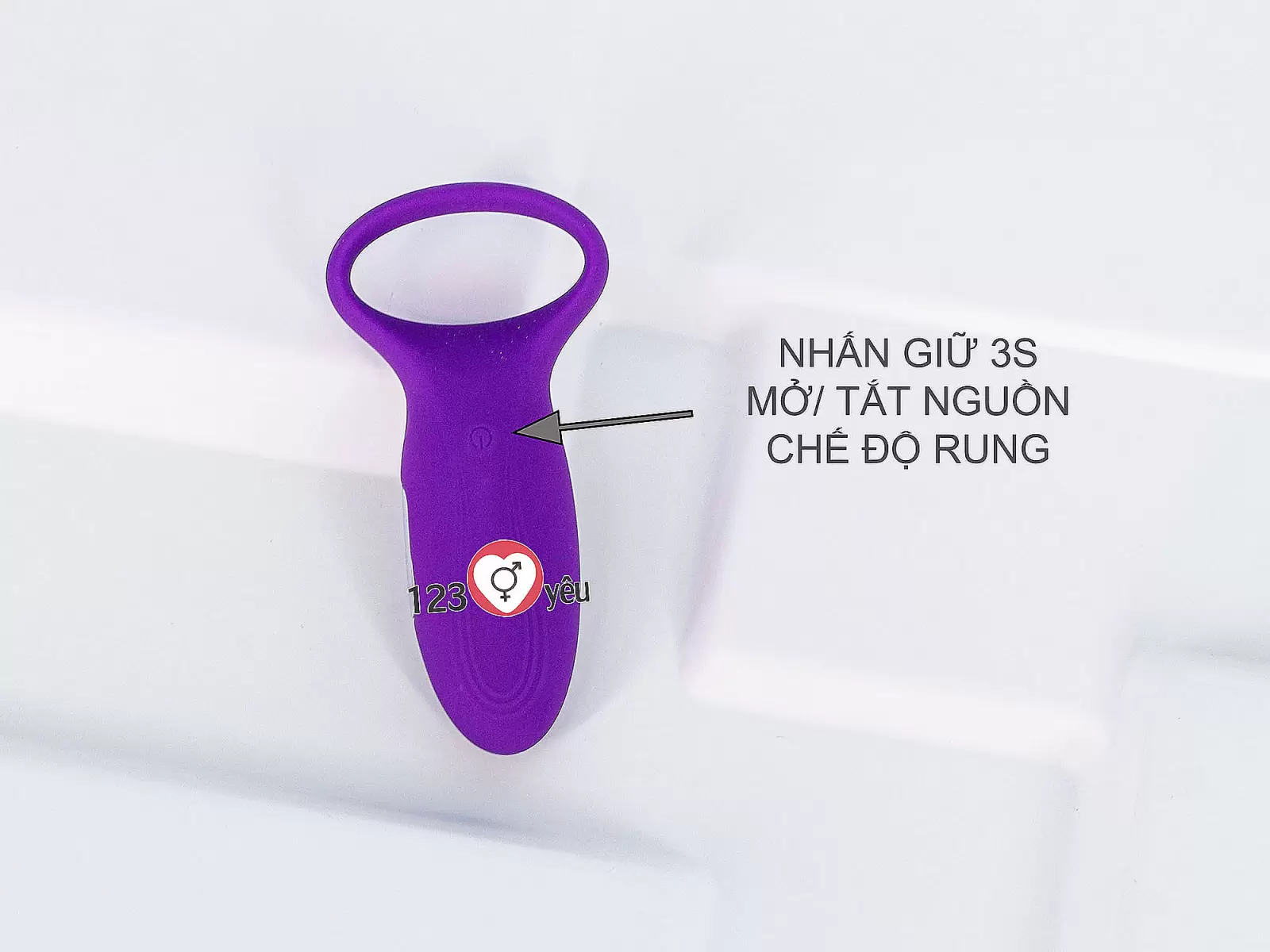 Vòng rung lưỡi Aphojoy 7 tần số rung pin sạc