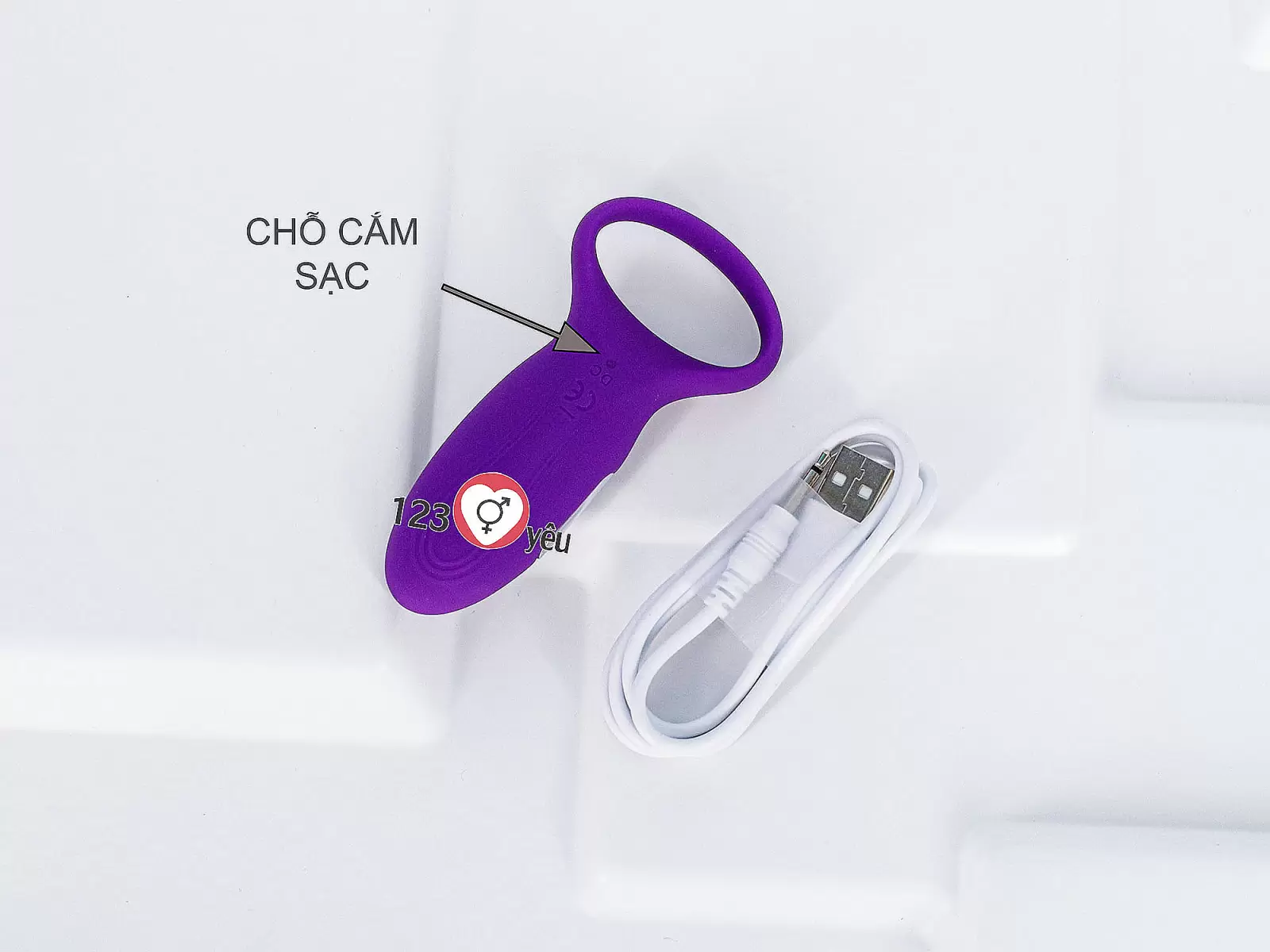 Vòng rung lưỡi Aphojoy 7 tần số rung pin sạc