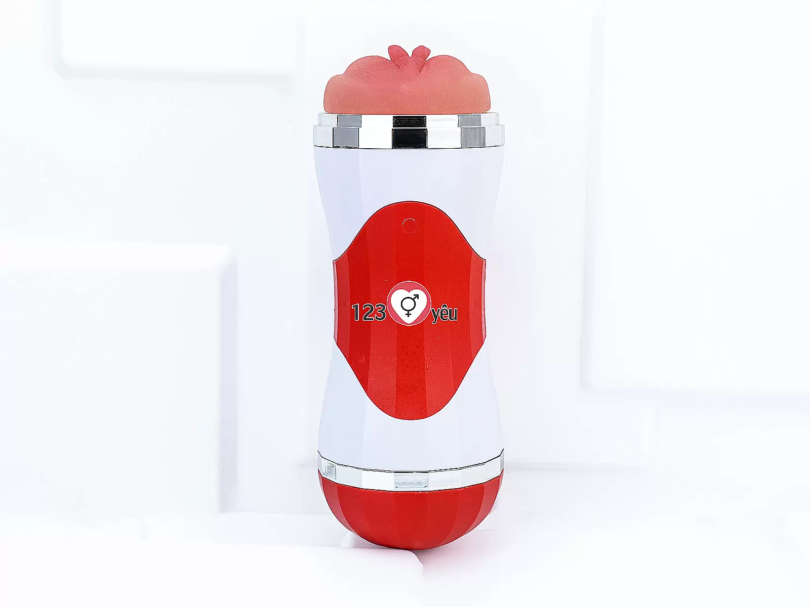 Âm đạo giả 2 đầu Double Head miệng và âm đạo không rung