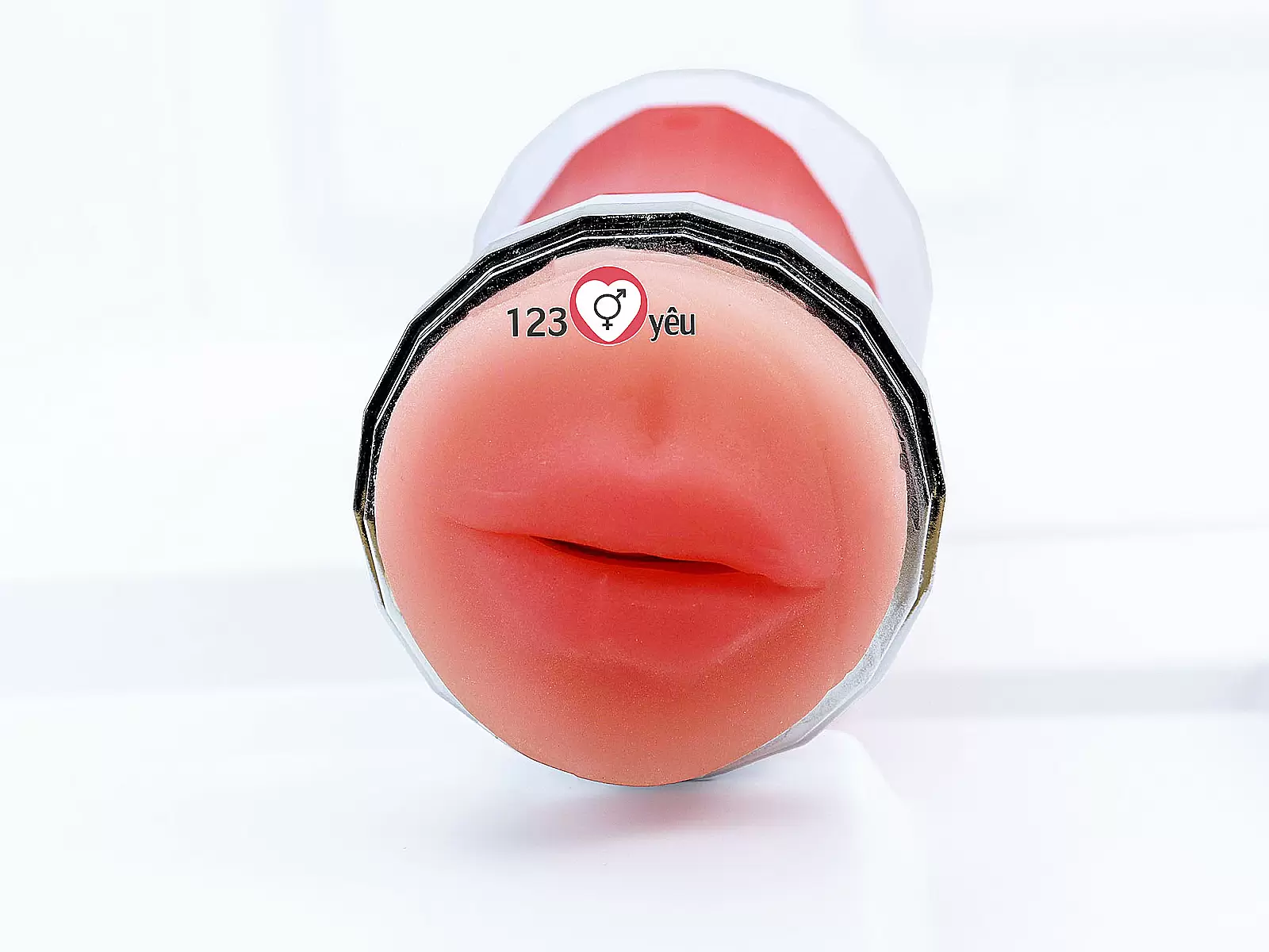 Âm đạo giả 2 đầu Double Head miệng và âm đạo không rung