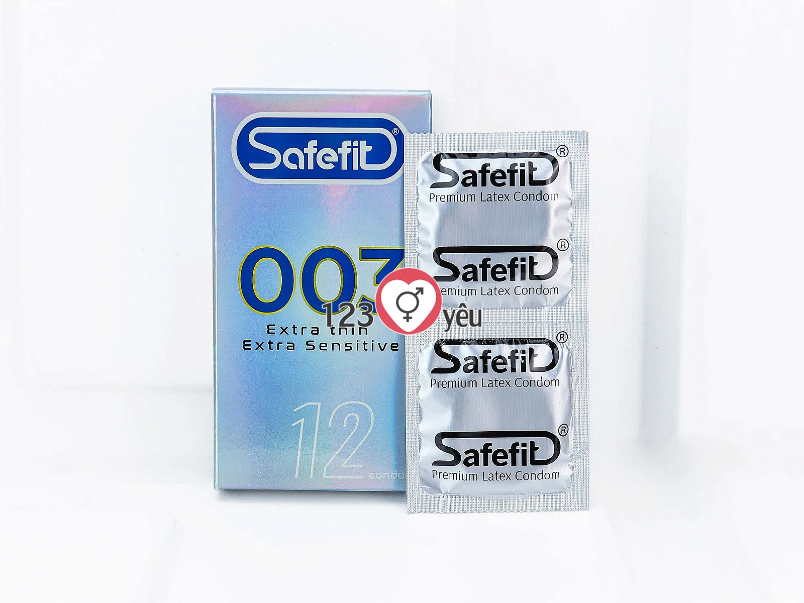 Bao cao su Safefit 003 Extra Thin siêu mỏng, siêu nhạy, chân thật hơn
