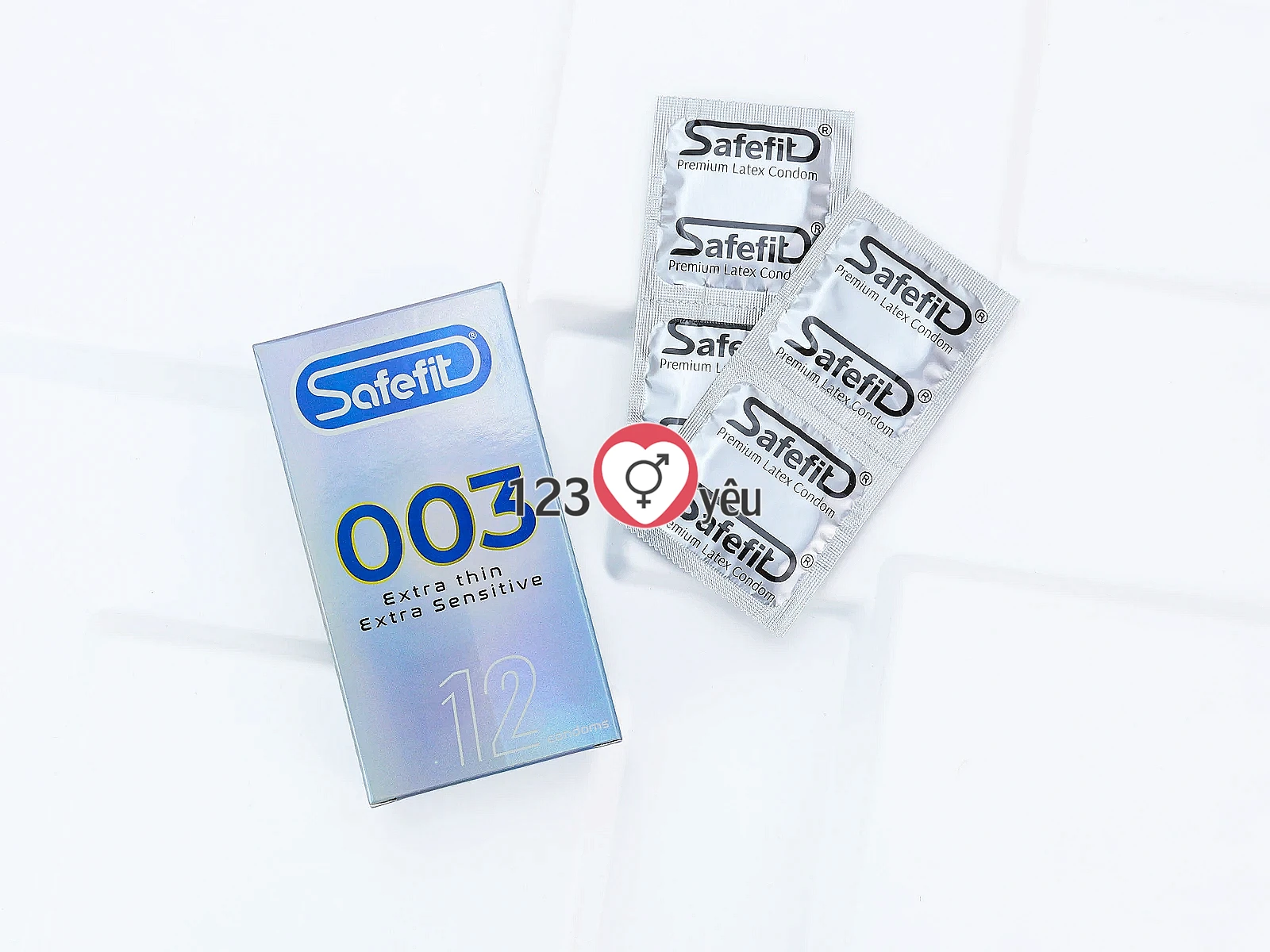 Bao cao su Safefit 003 Extra Thin siêu mỏng, siêu nhạy, chân thật hơn