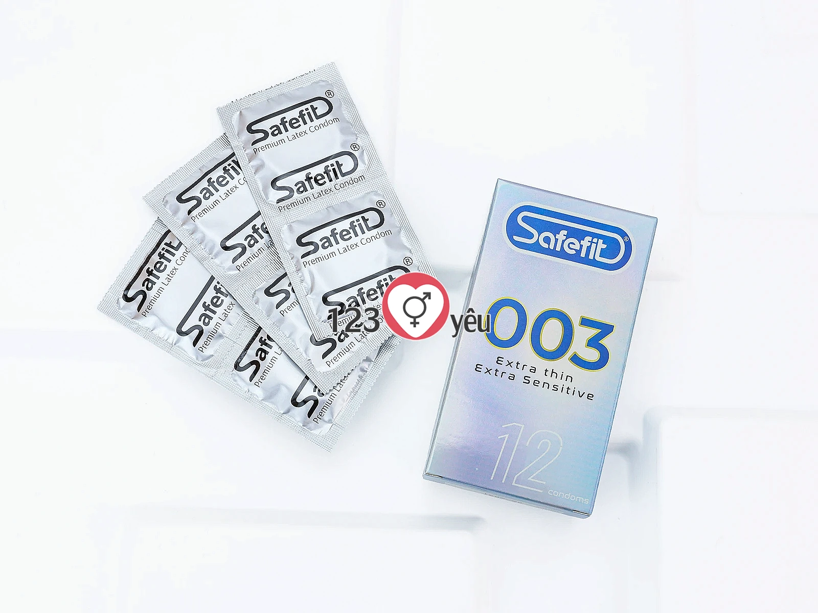 Bao cao su Safefit 003 Extra Thin siêu mỏng, siêu nhạy, chân thật hơn