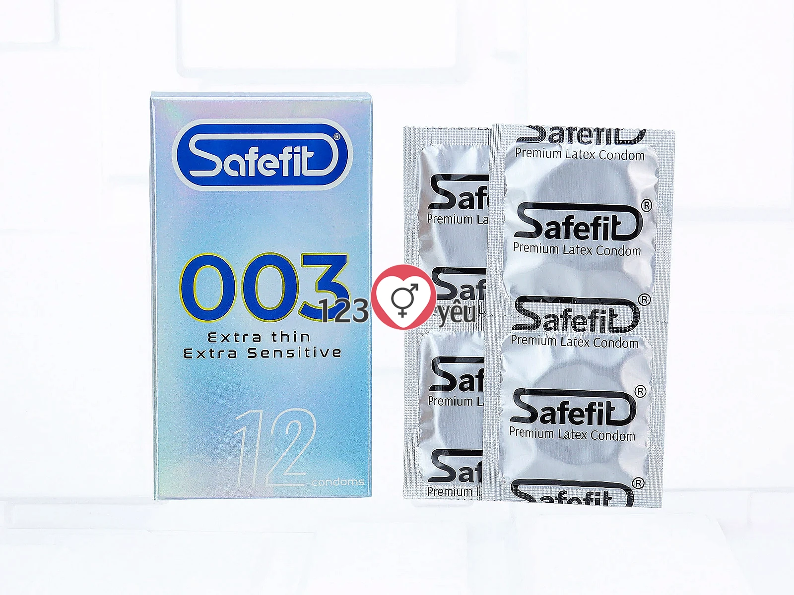 Bao cao su Safefit 003 Extra Thin siêu mỏng, siêu nhạy, chân thật hơn