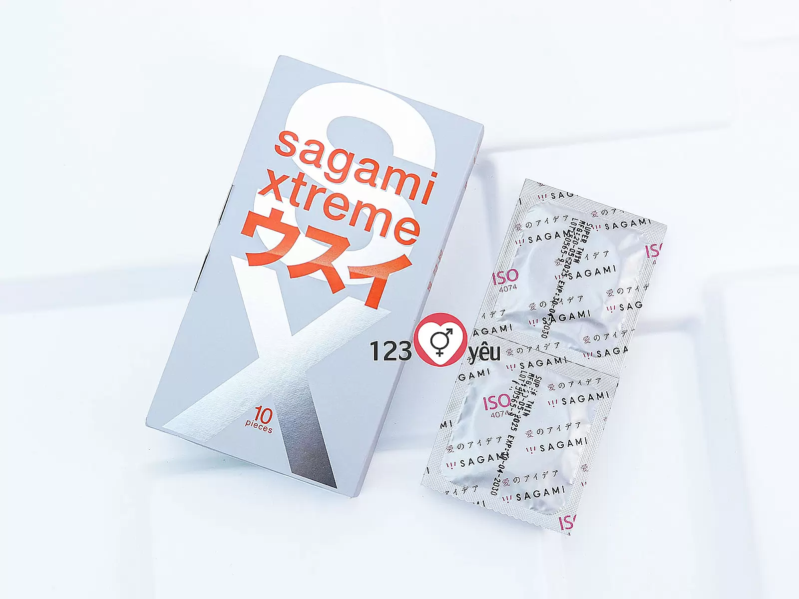 Bao cao su Sagami Xtreme hộp 10 chiếc