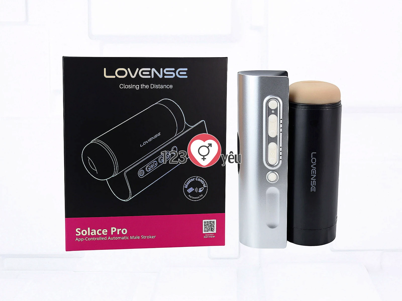 Máy thủ dâm nam tự động Lovense Solace Pro điều khiển qua App, thụt tự động