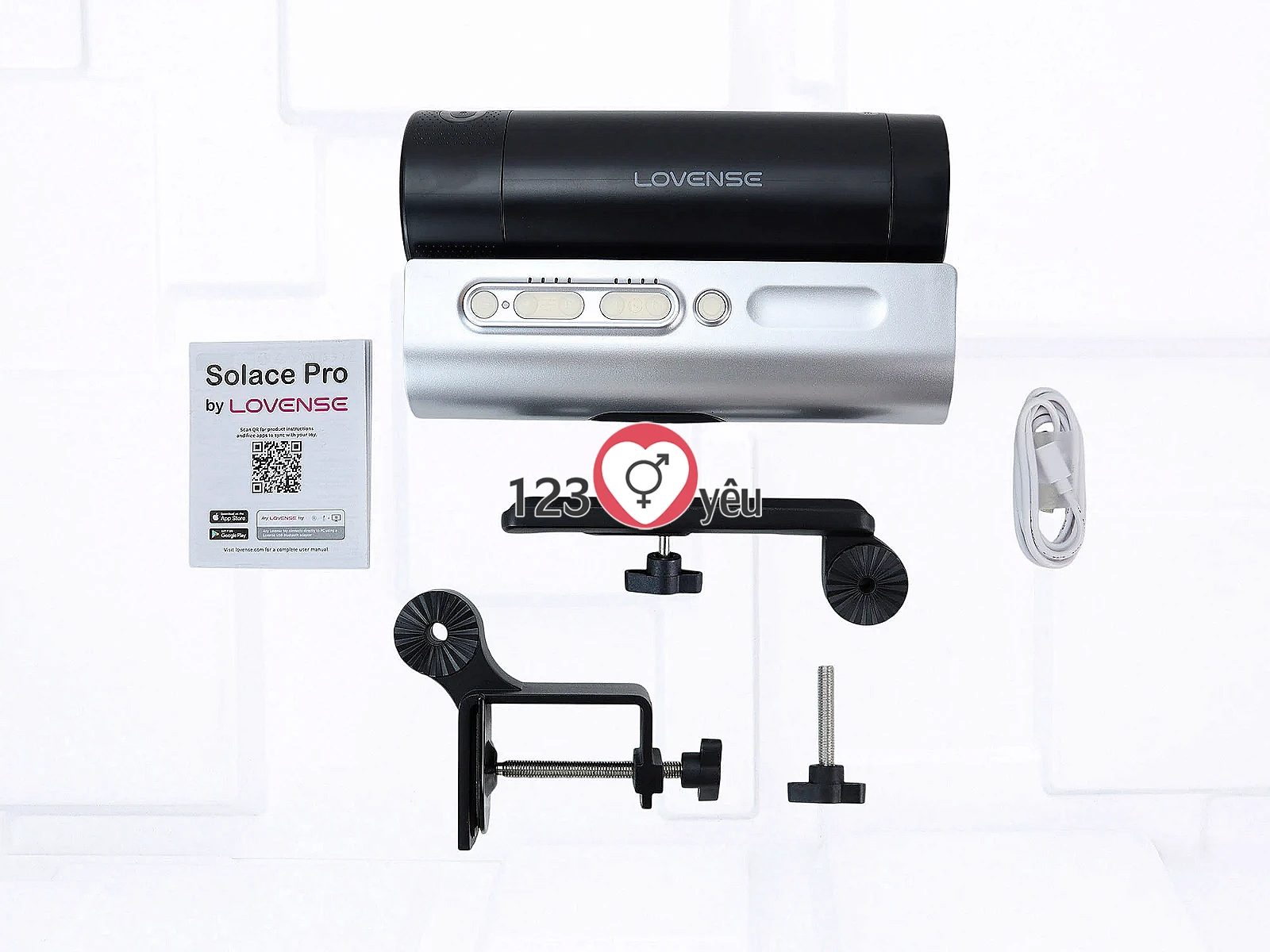 Máy thủ dâm nam tự động Lovense Solace Pro điều khiển qua App, thụt tự động