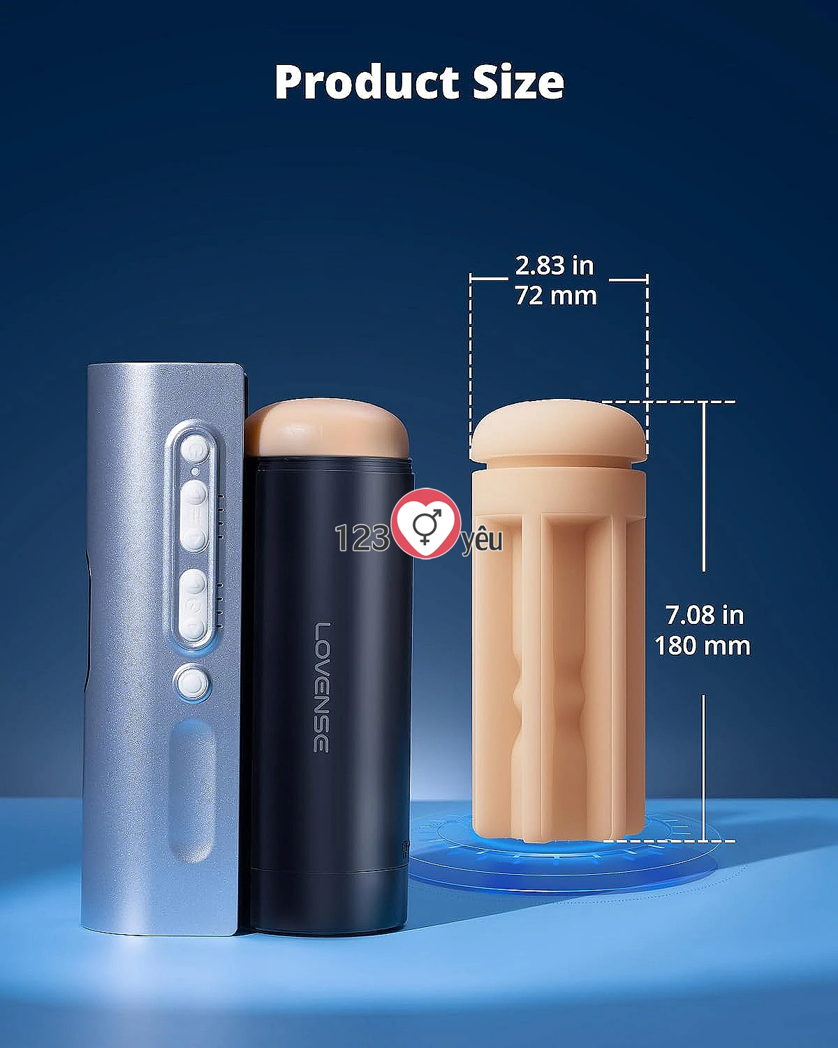 Máy thủ dâm nam tự động Lovense Solace Pro điều khiển qua App, thụt tự động