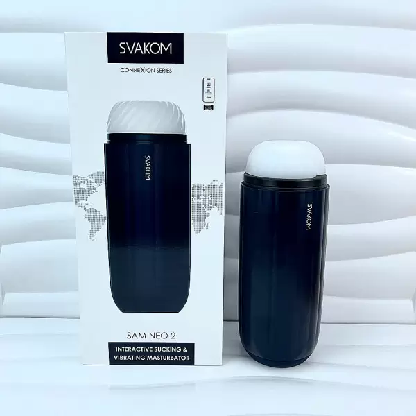 Thanh lý - Máy thủ dâm Svakom Sam Neo 2 bị rách nhẹ silicon