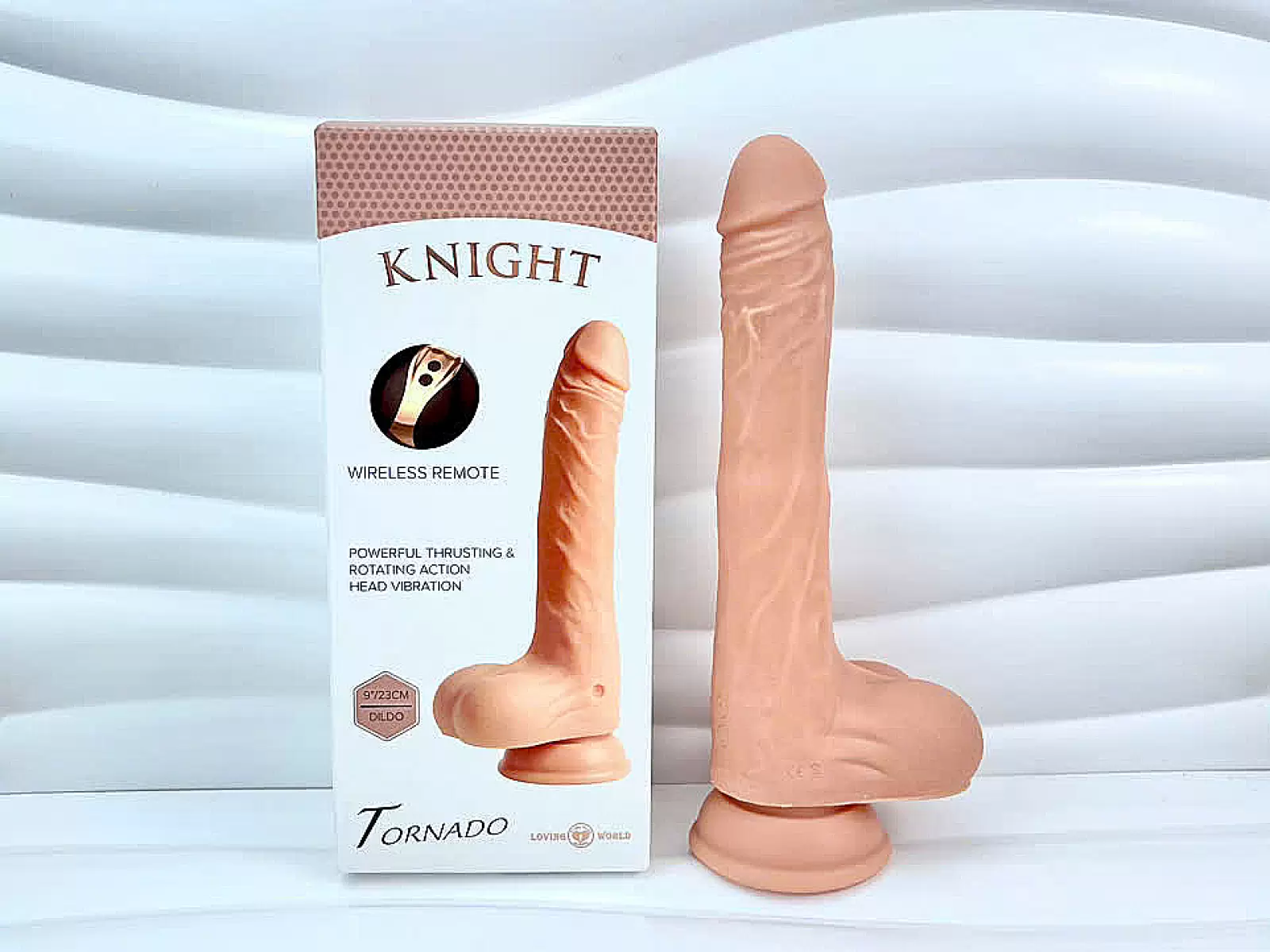 Thanh L&yacute; - Dương vật giả Knight Tornado hoạt động b&igrave;nh thường, mất điều khiển