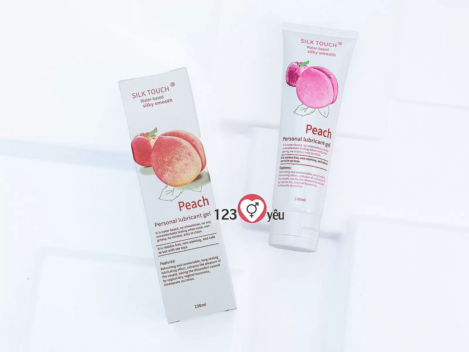 Gel bôi trơn Love Kiss Hương Đào 100ml