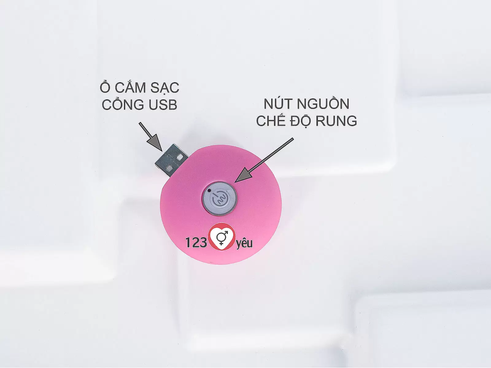 Trứng rung tình yêu Mirai 2 đầu siêu nhỏ rung nhiều chế độ
