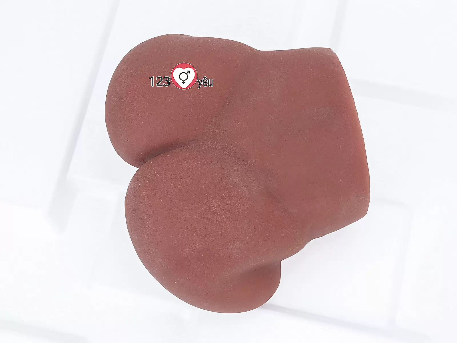 Âm đạo giả chổng mông Annie màu nâu nhỏ gọn đàn hồi trải nghiệm chân thật