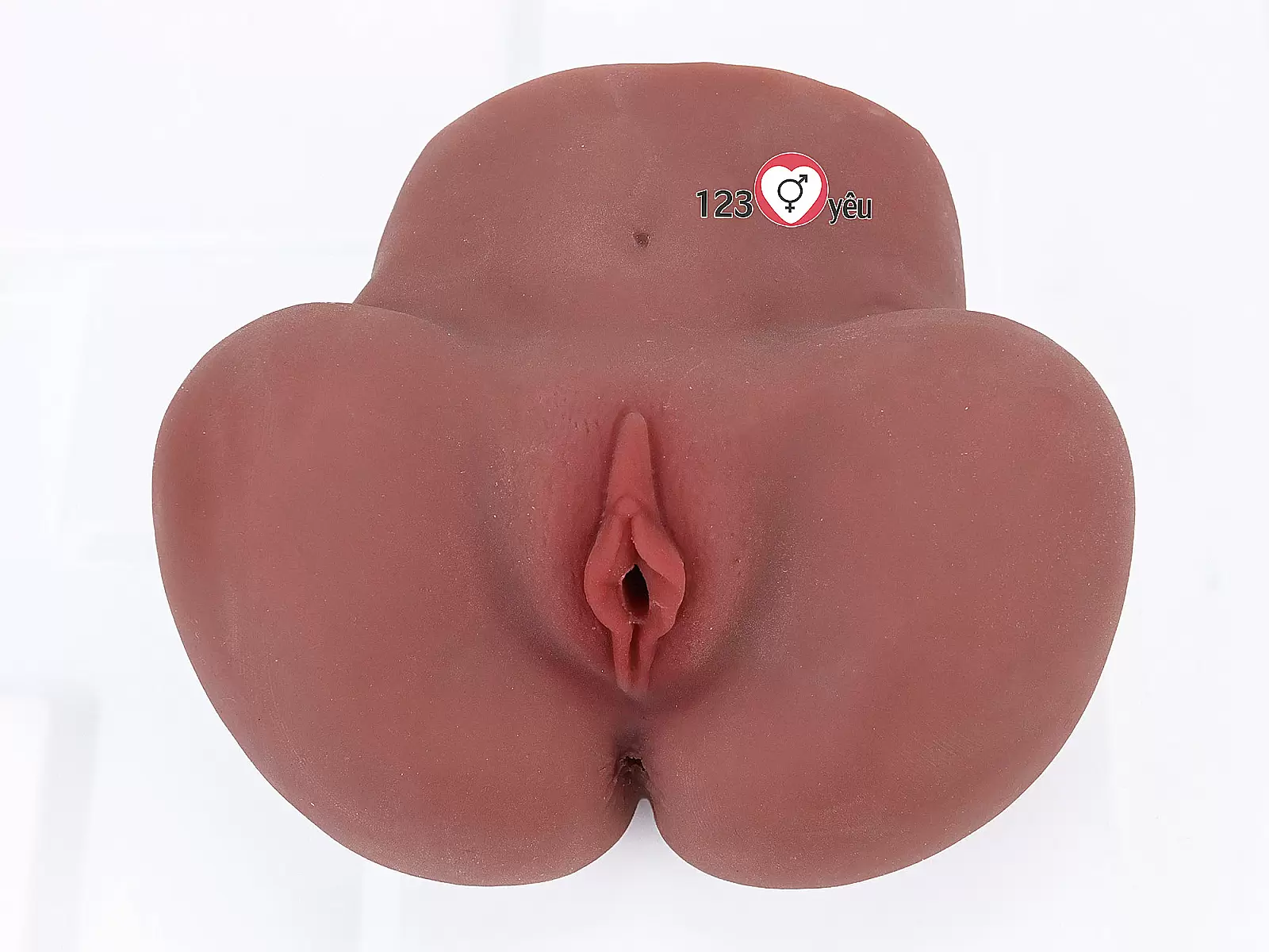 Âm đạo giả chổng mông Annie màu nâu nhỏ gọn đàn hồi trải nghiệm chân thật