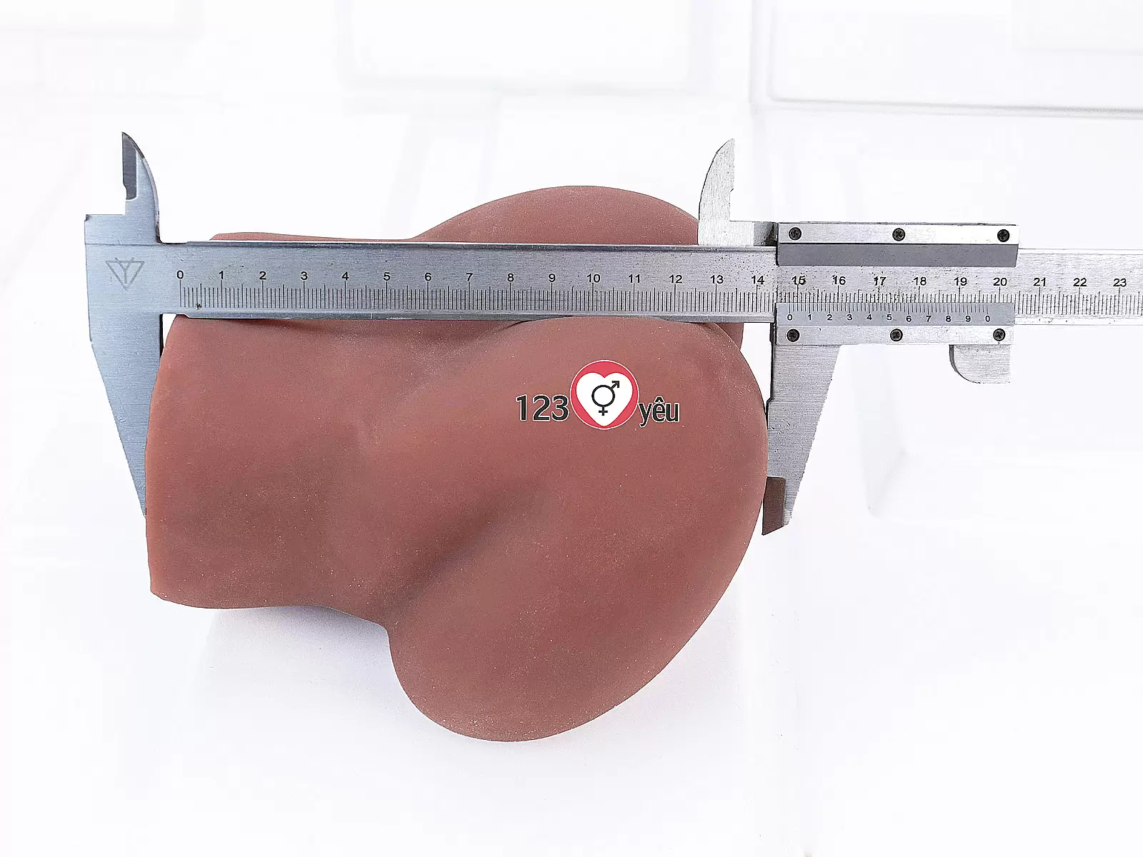 Âm đạo giả chổng mông Annie màu nâu nhỏ gọn đàn hồi trải nghiệm chân thật