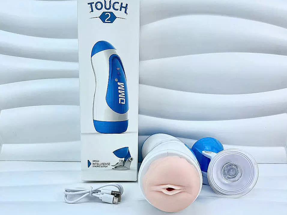 Thanh Lý - Âm đạo giả cup DMM Touch 2 không rung, bị kẹt silicon