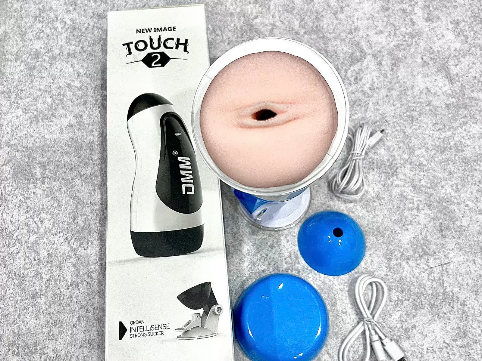 Thanh L&yacute; - &Acirc;m đạo giả cup DMM Touch 2 c&oacute; đế hoạt động b&igrave;nh thường, bị kẹt silicon