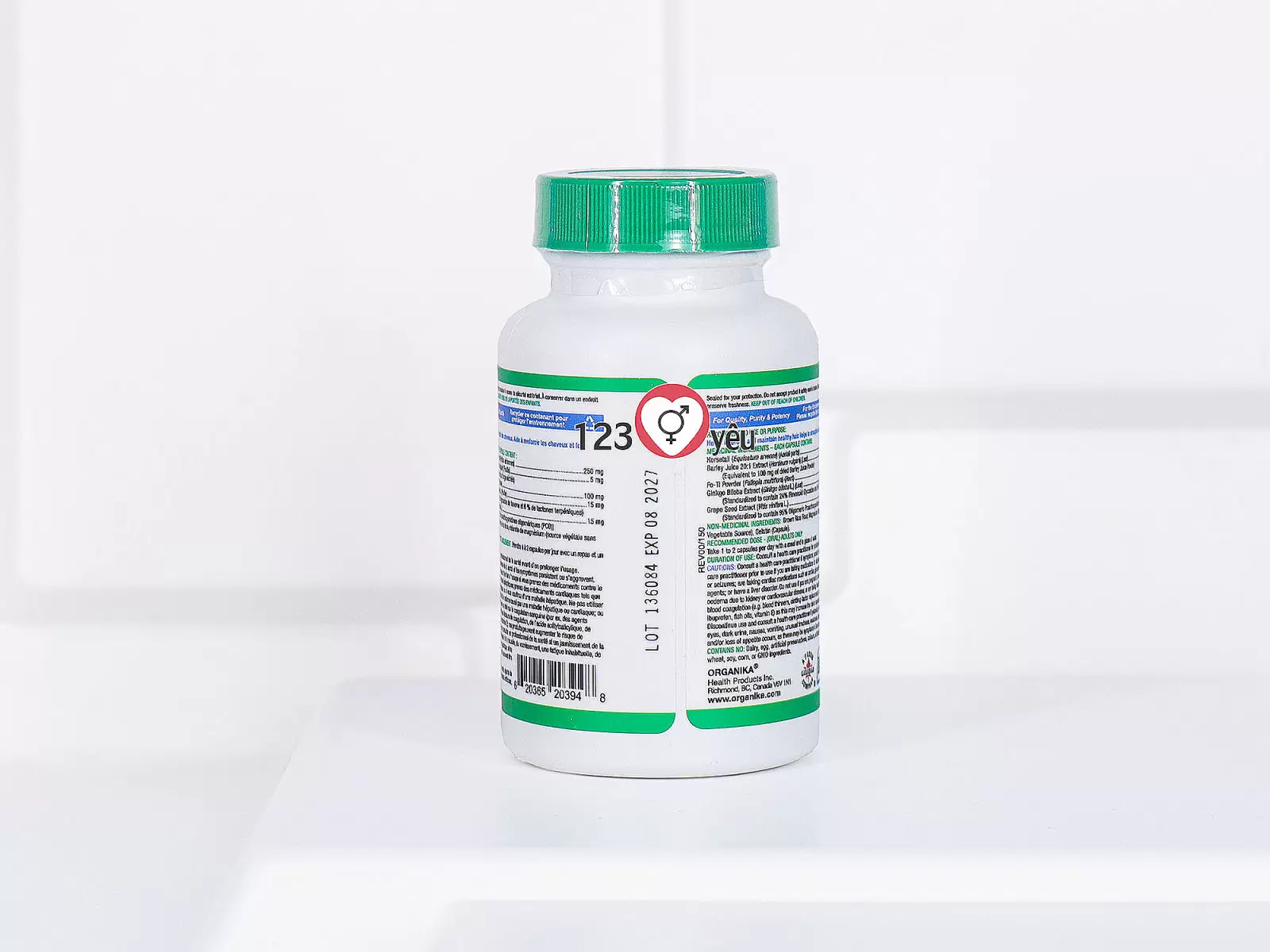 Viên uống Organika Hair Plus hỗ trợ mọc tóc và nuôi dưỡng tóc chắc khỏe