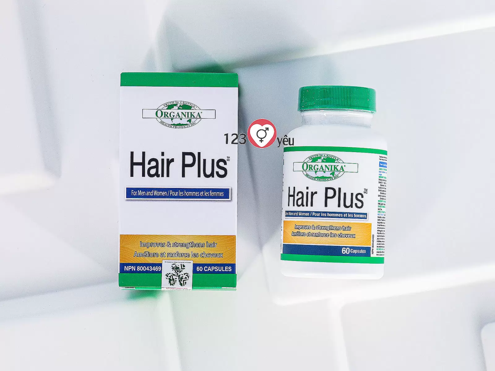 Viên uống Organika Hair Plus hỗ trợ mọc tóc và nuôi dưỡng tóc chắc khỏe