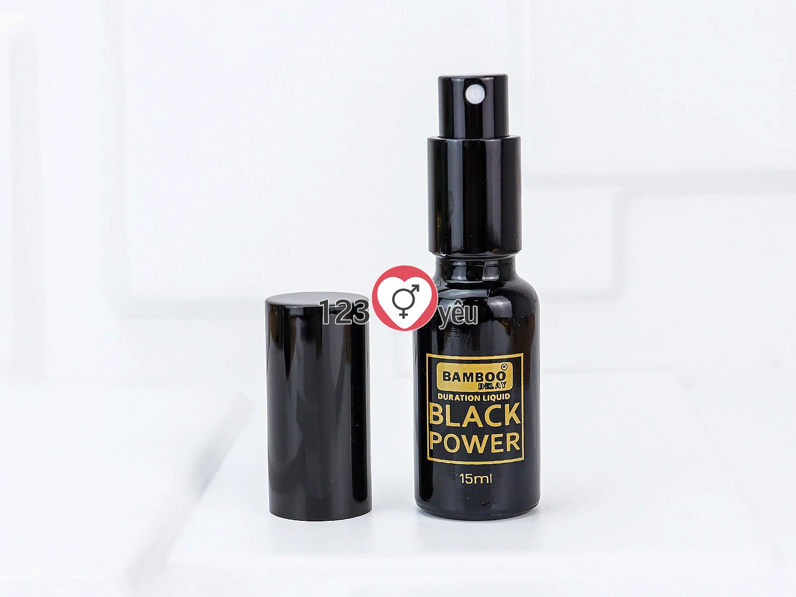 Chai xịt kéo dài thời gian cao cấp cho nam giới Bamboo Black Power Delay Spray