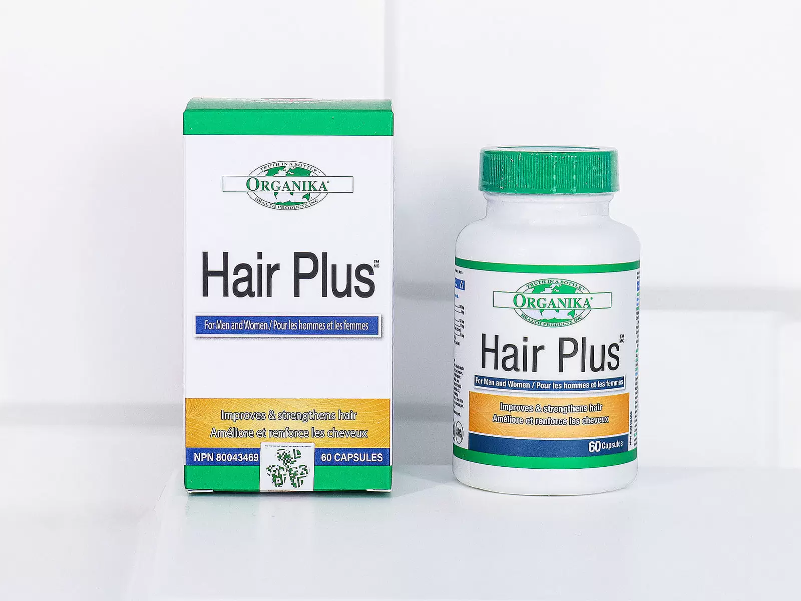 Vi&ecirc;n uống Organika Hair Plus hỗ trợ mọc t&oacute;c v&agrave; nu&ocirc;i dưỡng t&oacute;c chắc khỏe