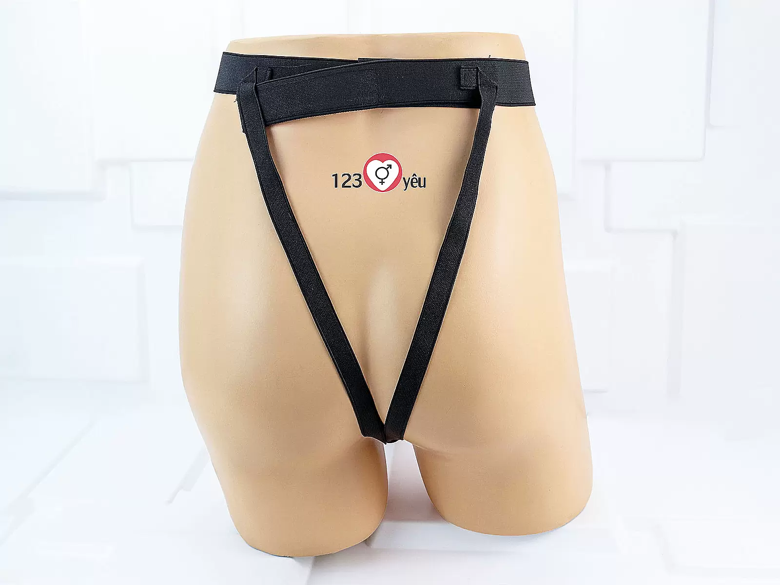 Dương vật giả dây đeo 2 đầu kết hợp