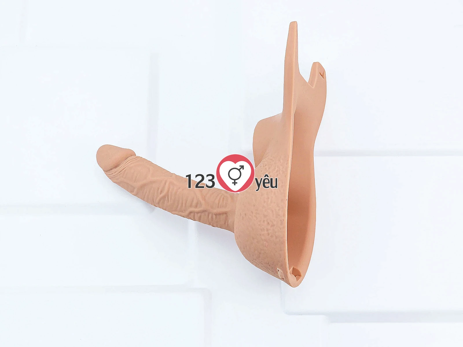Dương vật giả dây đeo 2 đầu kết hợp