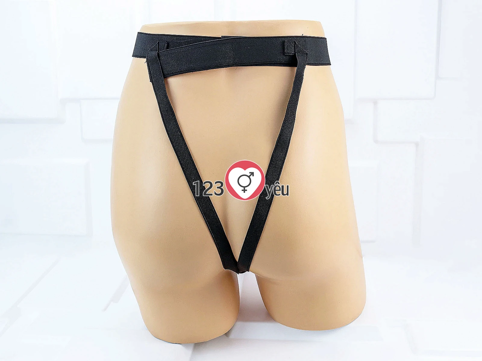 Dương vật giả dây đeo 2 đầu kết hợp