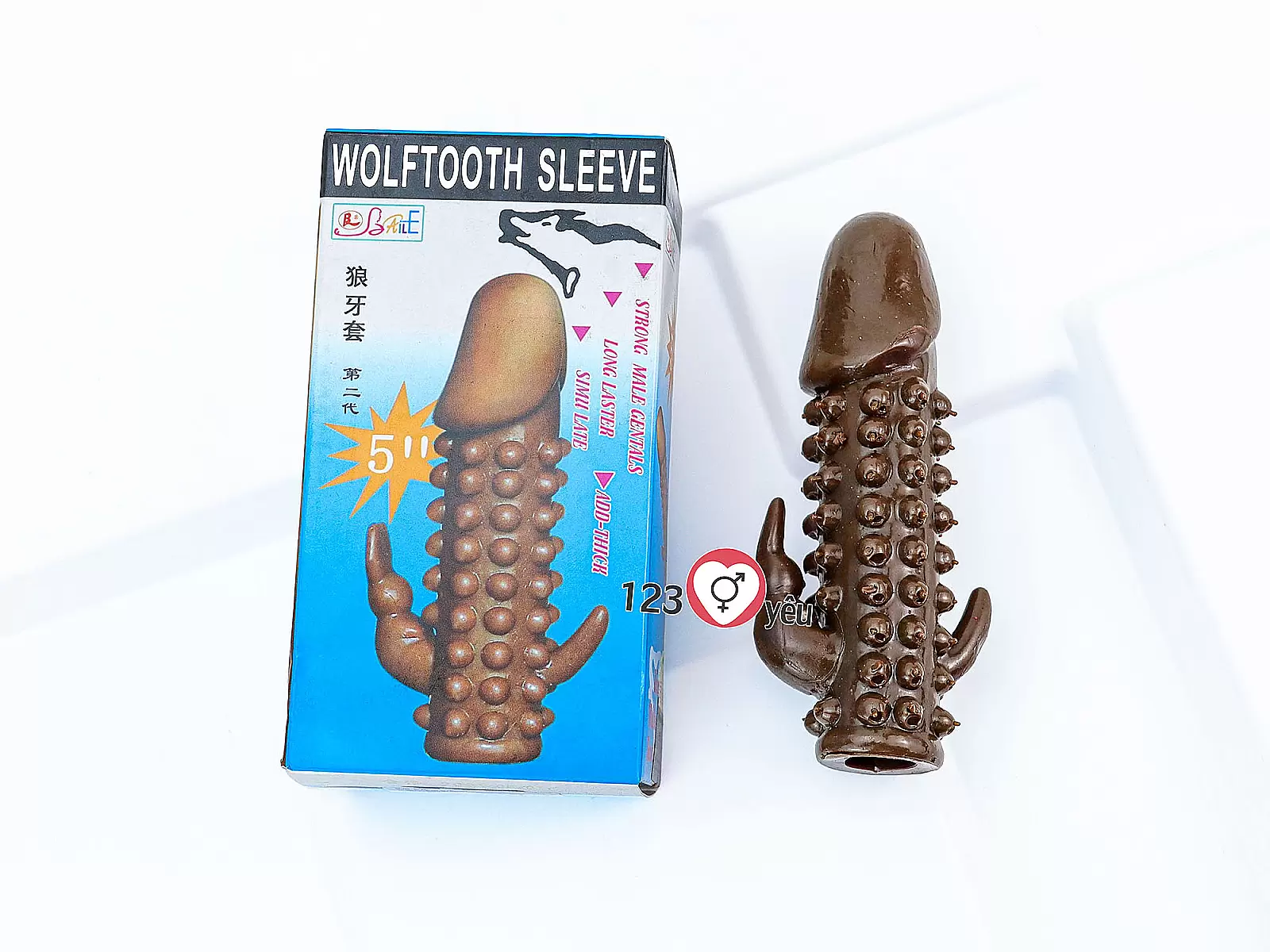 Bao cao su đôn dên gai mềm có nhánh