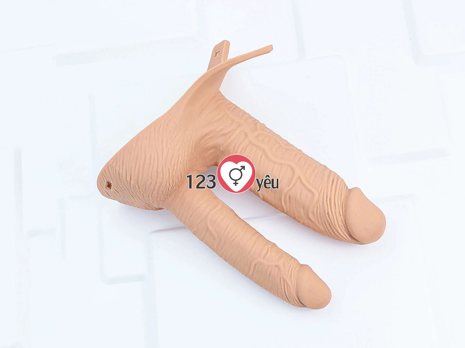 Dương vật giả có dây đeo Long Love 2 đầu kích thích