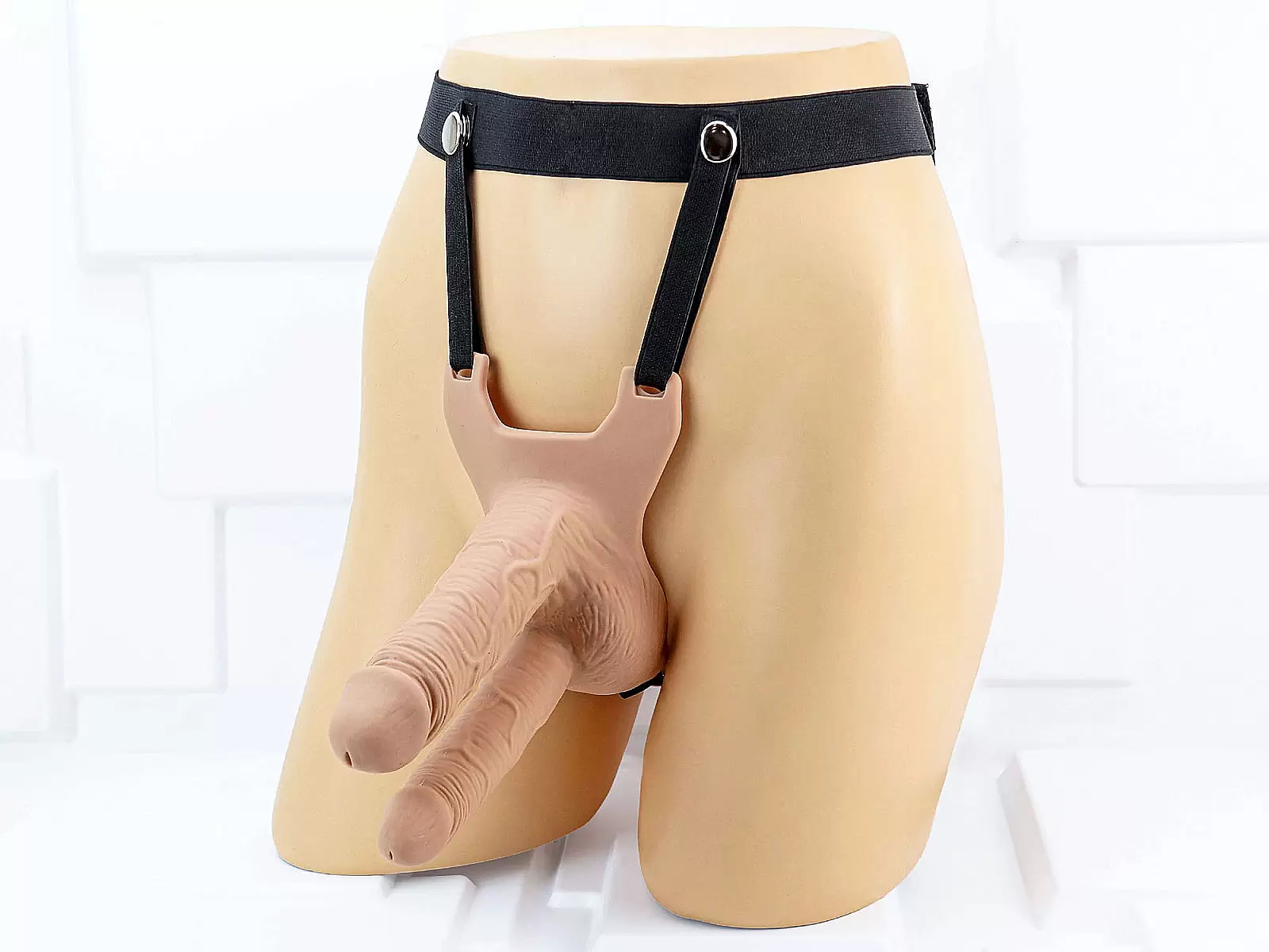 Dương vật giả có dây đeo Long Love 2 đầu kích thích