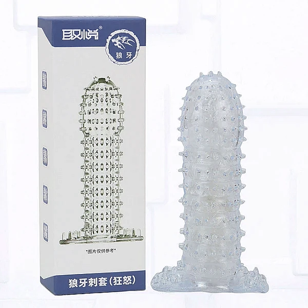 Bao cao su đôn dên có gai Penis Sleeve B045D