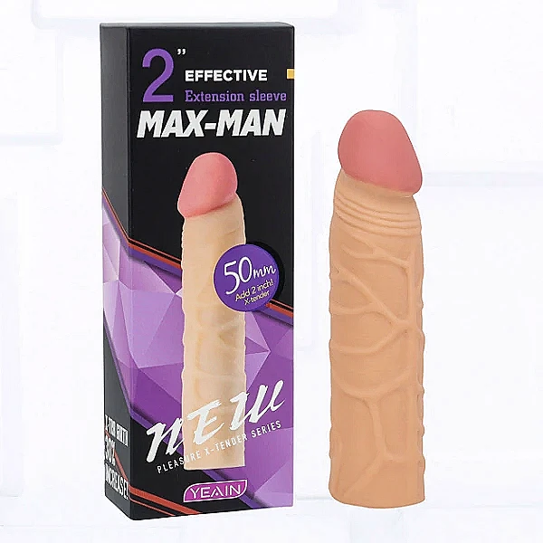 Bao cao su đôn dên Max Man gân nỗi đôn 5cm