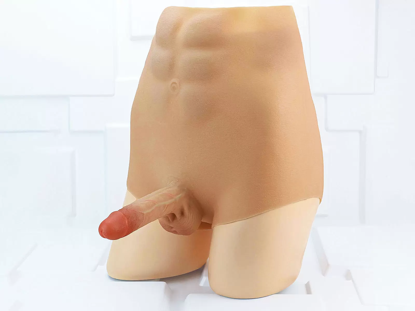 Quần dương vật giả size to đặc ruột siêu mềm có múi